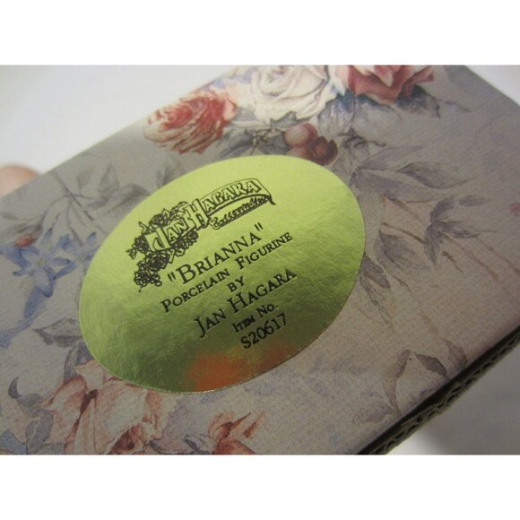 JAN HAGARA Royal Orleans Brianna sitter Brooke Crystal 3 figurines COA VINTAGE - Picture 11 of 11